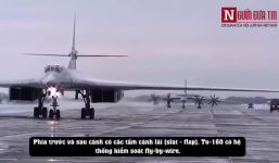Sức mạnh tuyệt đỉnh 'thiên nga trắng' Tu-160 của Không quân Nga