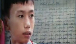 Xúc động lá thư gửi người mẹ đã mất của học sinh lớp 7 mồ côi