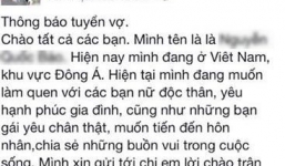'Bác sĩ' tuyển vợ biết nấu 100 món ăn gây sốt