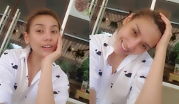Hoàng Yến khoe mặt mộc tàn phai, kém sắc