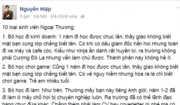 Sốc vì cựu sinh viên ví Đại học Ngoại thương như 'sở thú'