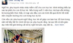 Quan điểm học hè của cô gái 8X khiến nhiều phụ huynh trăn trở