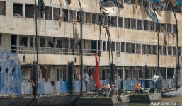 Video: Bên trong xác tàu chở 458 người chìm trên sông Trường Giang