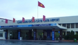 Sét đánh trúng Cảng Hàng không Cát Bi