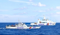 Cảnh sát biển đang giám sát chặt chẽ tàu thăm dò dầu khí Trung Quốc