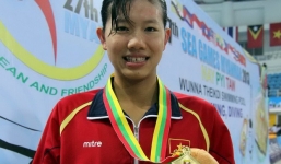 Video: Bất ngờ với khả năng nói tiếng Anh lưu loát của kình ngư Ánh Viên