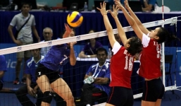 SEA Games 28: Thắng Indonesia ĐT bóng chuyền nữ Việt Nam vào bán kết 