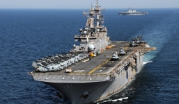 Sức mạnh tàu đổ bộ tấn công Mỹ sử dụng răn đe Trung Quốc