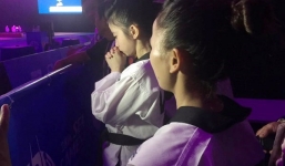 Châu Tuyết Vân - hot girl Taekwondo khóc nức nở vì trọng tài xử sai