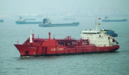 Tàu chở khí đốt Malaysia mất tích ngoài khơi nam Việt Nam