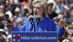 Bà Hillary Clinton: “Tôi sẽ trở thành nữ Tổng thống đầu tiên của nước Mỹ”