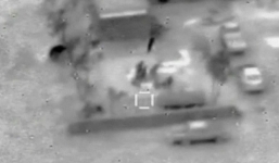 Video: Cận cảnh thành trì IS nổ tung vì không kích