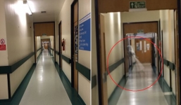 Xôn xao bức ảnh ma quái chụp trong bệnh viện Anh