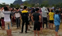 Nổ mìn kinh hoàng, cặp vợ chồng chết thảm