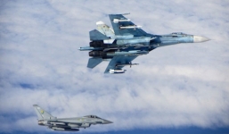 Video: Chiến đấu cơ Nga phô diễn sức mạnh tại triển lãm quân sự