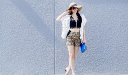 Mê mẩn với phong cách thời trang xuống phố của Thủy Tiên