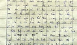 Ánh Viên viết thư tay cảm ơn người hâm mộ