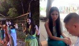 Chân dài đất cảng nhập vai Người Tình Duyên Ma phiên bản Việt