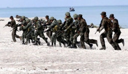 Philippines đồng loạt tập trận với Mỹ, Nhật trên Biển Đông