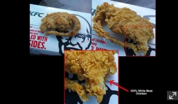 Thực hư “vật thể lạ” giống chuột chết trong KFC