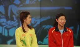 Ánh Viên thật thà 'chê' Hoàng Yến Chibi lùn