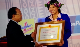 Ánh Viên được trao Huân chương Lao động hạng Nhì