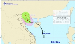 Bão số 1 di chuyển chậm, gây mưa lớn nhiều nơi
