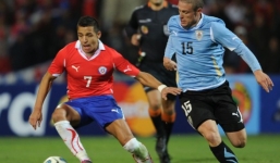 Chile 1-0 Uruguay: Uruguay thất thế trước chủ nhà Chile