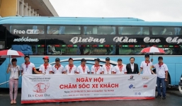 “Ngày hội chăm sóc xe khách” lần đầu tiên tại Việt Nam