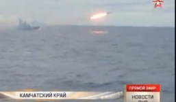 Video: Tàu chiến Hải quân Nga tập trận bắn máy bay địch