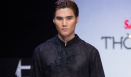 Quang Hùng lịch lãm với mẫu thiết kế truyền thống pha chút đương đại