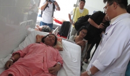 Thai phụ bị rắn lục đuôi đỏ cắn