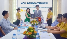 Lễ ký kết hợp tác phát triển ngành đào tạo mới theo phong cách Hàn