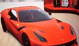 Hé lộ hình hài xế khủng Ferrari F12 GTO mới