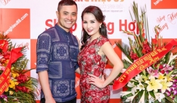 Hoa hậu quý bà Sương Đặng diện váy 2000 USD đi sự kiện