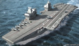 Lộ ảnh Trung Quốc đang lắp ráp tàu sân bay thứ hai?