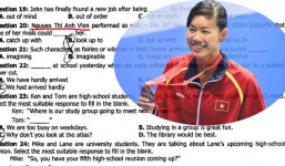 Kình ngư Ánh Viên xuất hiện trong đề thi tốt nghiệp THPT Quốc gia