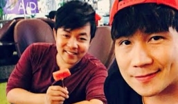 Quang Lê hội ngộ Khánh Phương trên chuyến bay về Mỹ