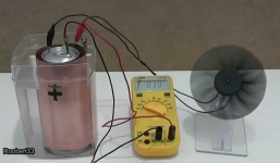 [Video khoa học] Làm quay cánh quạt gió bằng nước muối và lon nhôm