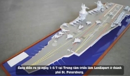 Dự án tàu sân bay 'hiện đại nhất thế giới' được Nga công bố