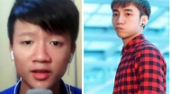 Nam sinh hát 'Mai này con lớn lên' hay ngang Sơn Tùng