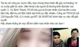 Cô gái xinh đẹp 16 tuổi là thủ phạm hàng loạt vụ cướp ở Sài Gòn