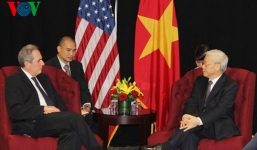 Hình ảnh đầu tiên của Tổng Bí thư Nguyễn Phú Trọng tại Mỹ