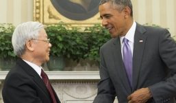 Tổng Bí thư Nguyễn Phú Trọng hội đàm với Tổng thống Obama