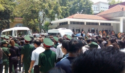 Dòng người tiễn biệt nhạc sĩ An Thuyên về nơi an nghỉ cuối cùng