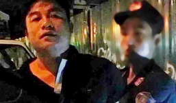 Bị yêu cầu dừng xe, người đàn ông đấm vào mặt cảnh sát