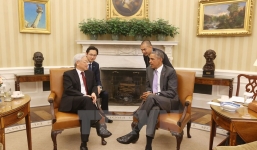 Toàn cảnh cuộc gặp gỡ báo chí của Tổng Bí thư Nguyễn Phú Trọng và Tổng thống Obama