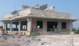 Tượng Phật cao 28m sập ở Thái Bình: Đơn vị thiết kế 'chỉ làm giúp'