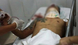 Giang hồ Hải Phòng chém người kinh hoàng tại quán ăn