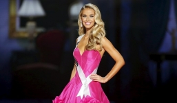 Cận cảnh nhan sắc của người đẹp 26 tuổi đăng quang Hoa hậu Mỹ